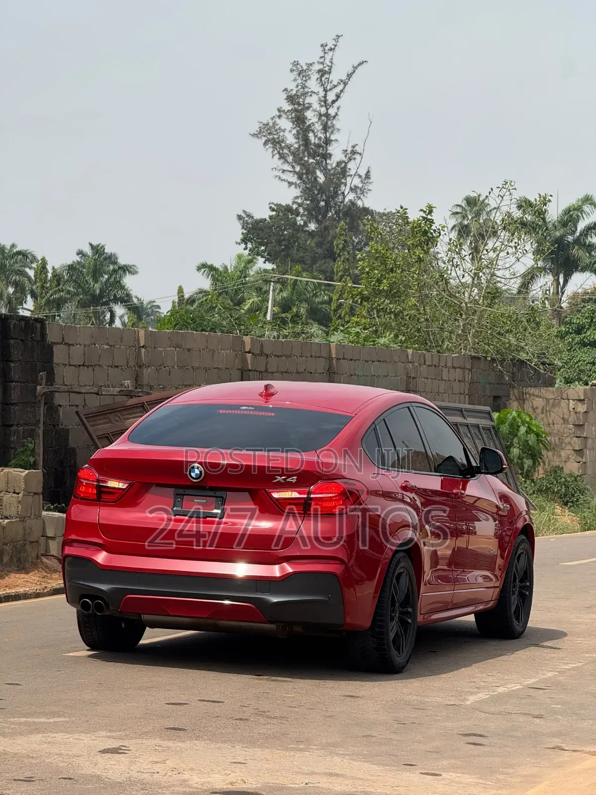 BMW X4 2016 Red