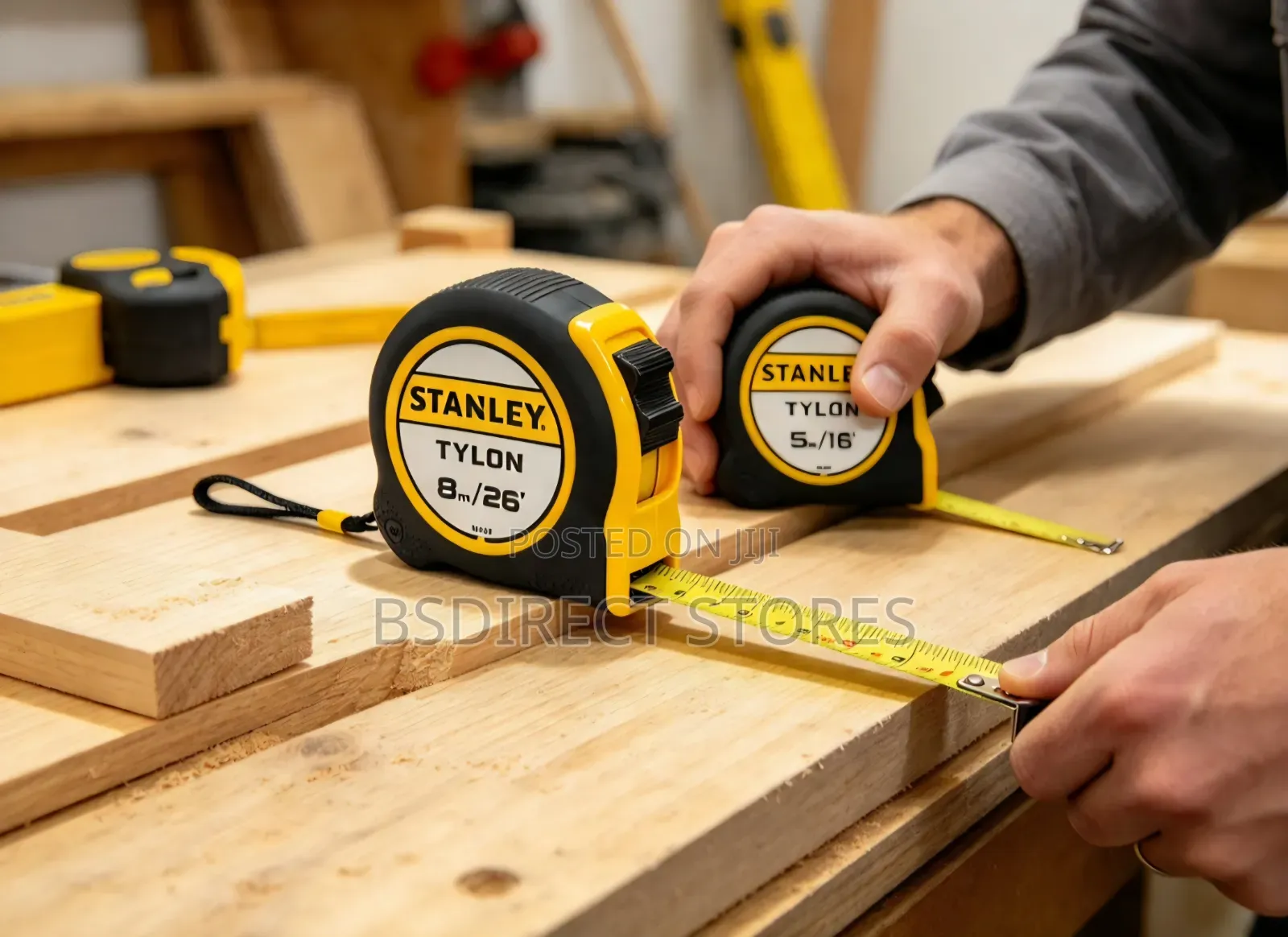 Stanley Tools Tylon Pocket Tapes Twin Pack 5m/16ft + 8m/26ft