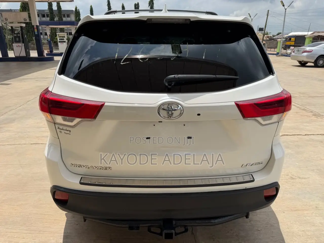 Toyota Highlander LE Plus 4dr SUV AWD (3.5L 6cyl 6A) 2015 White