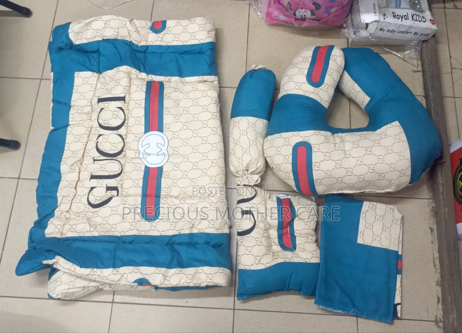 Baby Duvet Cover and Bed Sheet,with Nursing Pillow