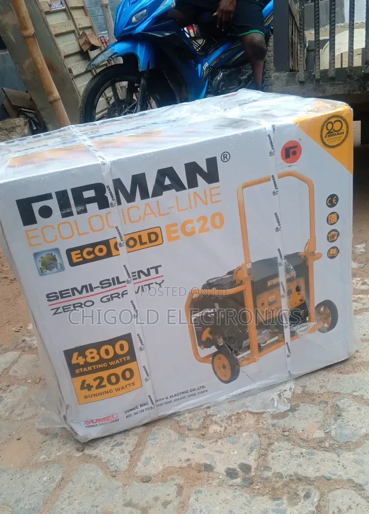 Original Firman Generator ECO Gold 100% Copper Call Model Ec 20