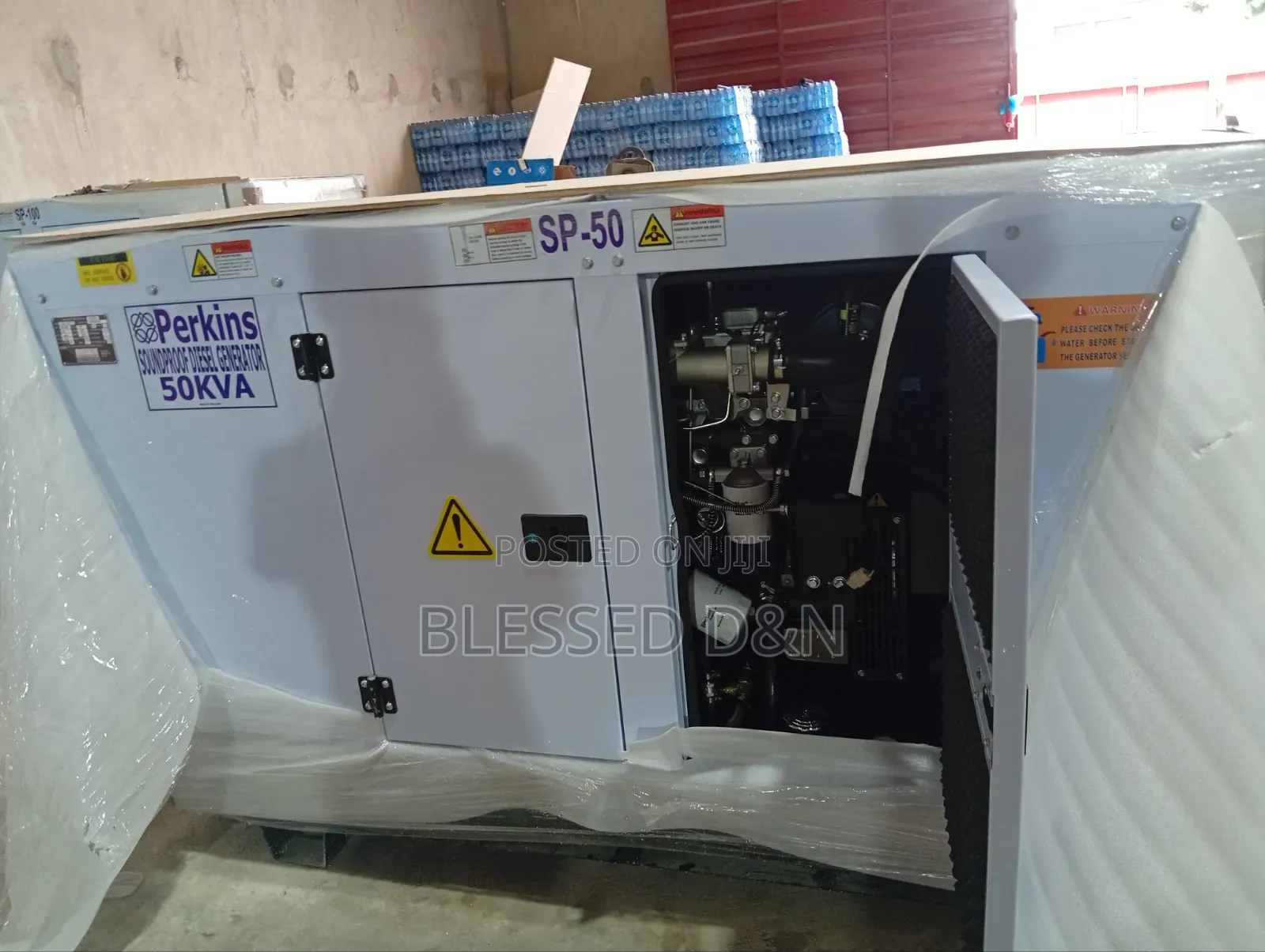 50KVA Perkins Soundproof Diesel Generator  Power