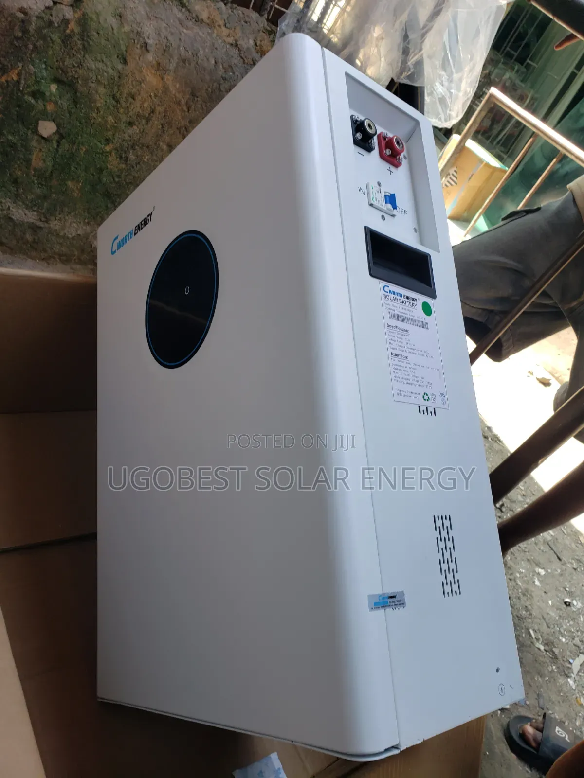 7.5kwh 24v Cworth Lithium Battery