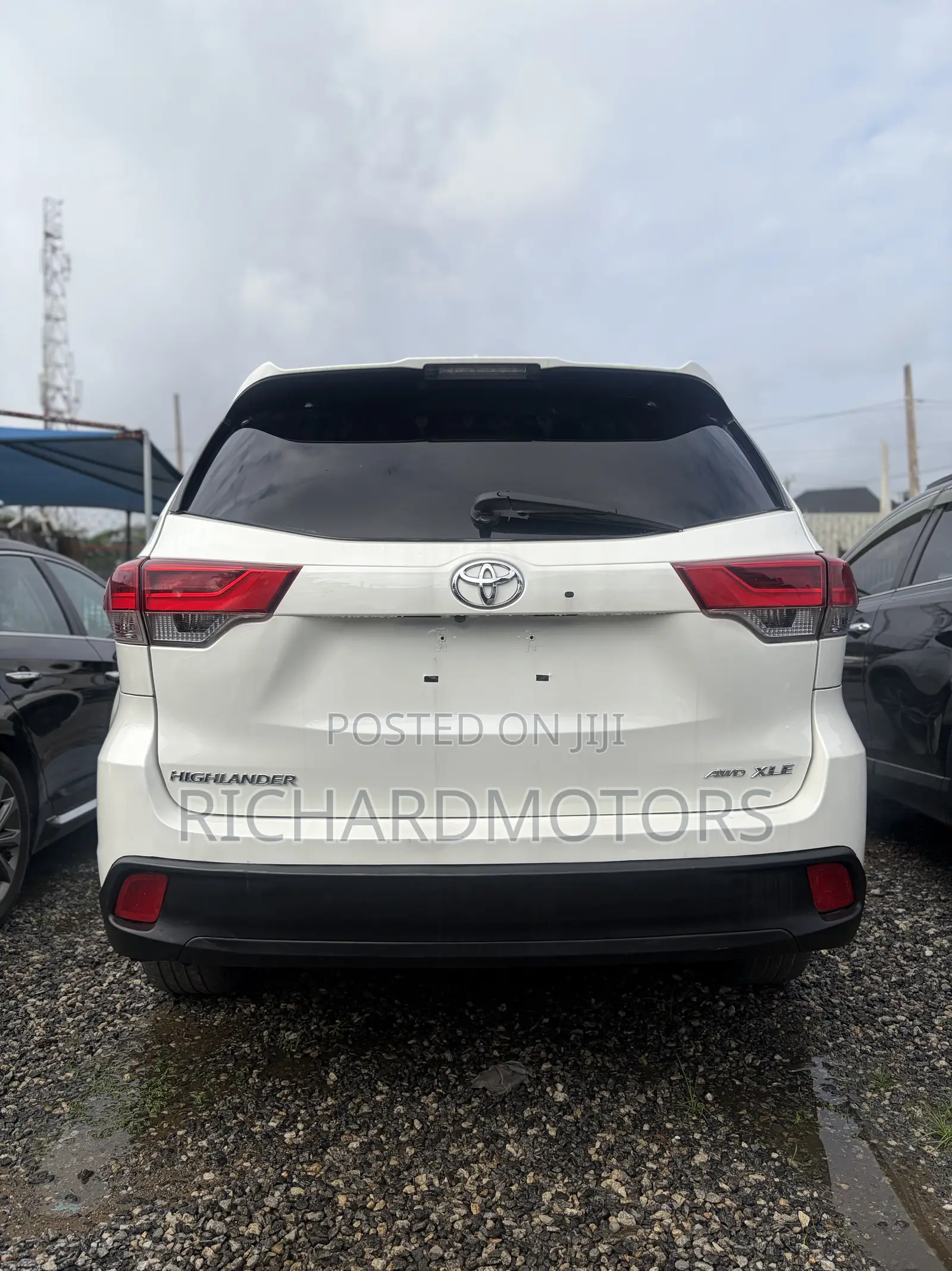 Toyota Highlander XLE 2019 White