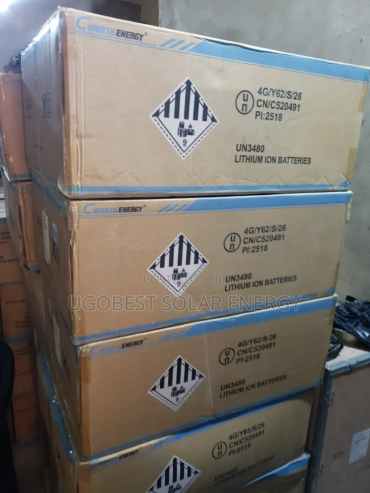 7.5kwh 24v 300ah Cworth Lithium Battery