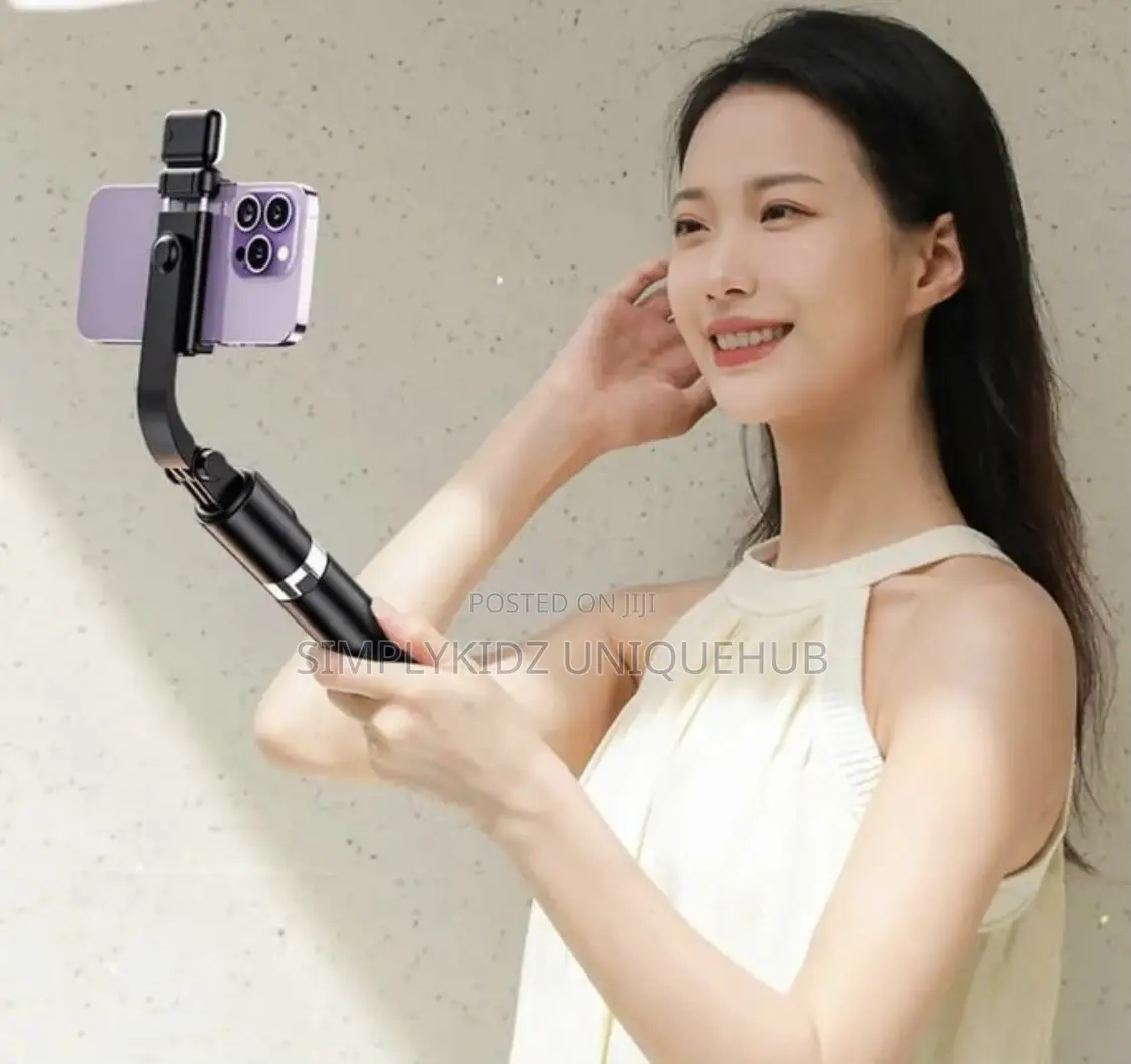 Portable Mobile Selfie Stick Phone Holder With Light & Remote