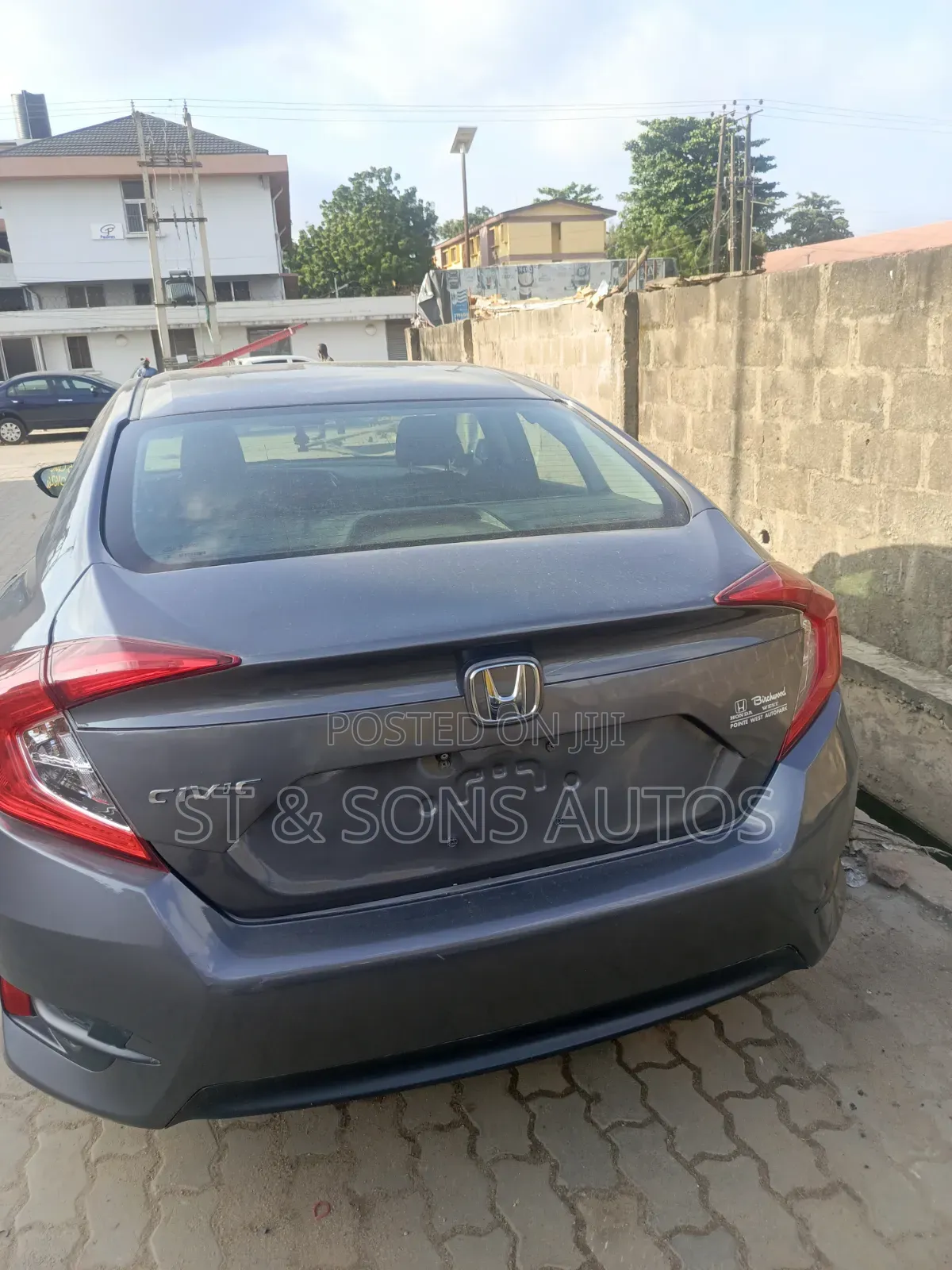 Honda Civic 2016 Gray
