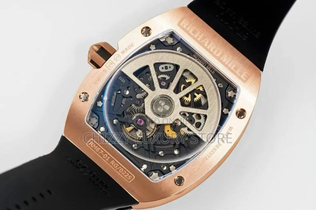 Richard Mille Quality Luxury Men Automatic Engine Wristwatch