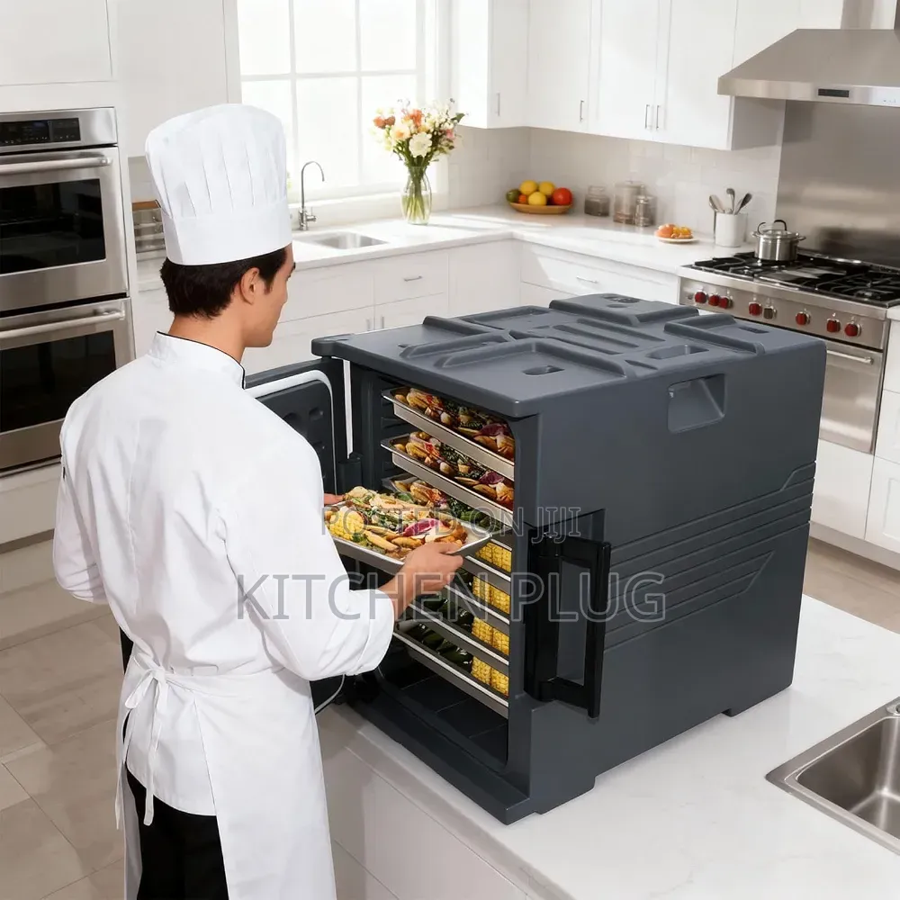 Front-Loading, Heavy-Duty Insulated Food Pan Carrier ( Thermal Box )
