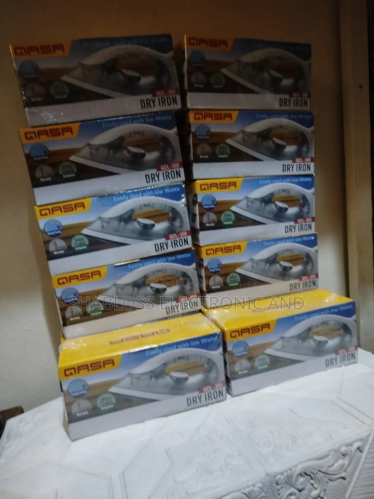 300w Qasa Solar Pressing Iron Nigeria