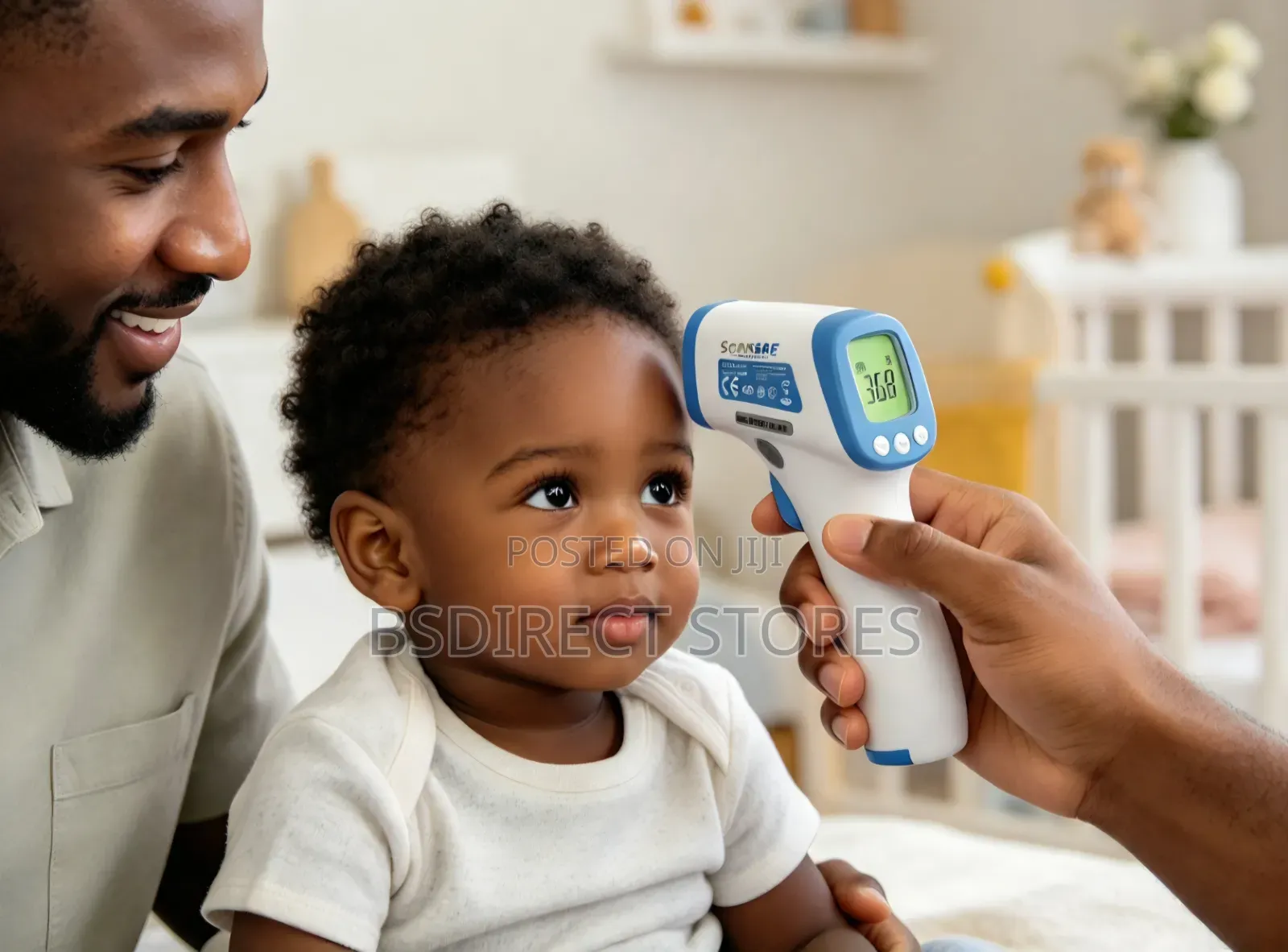 SCANSAFE Infrared No Contact Forehead Non-Contact Digital Thermometer