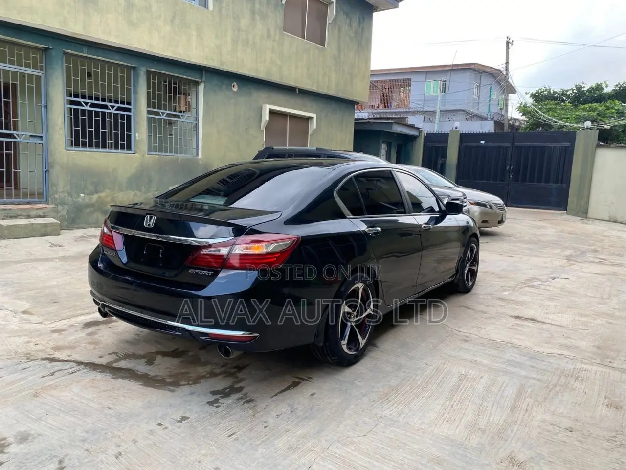 Honda Accord Sport 4dr Sedan (2.4L 4cyl CVT) 2015 Black
