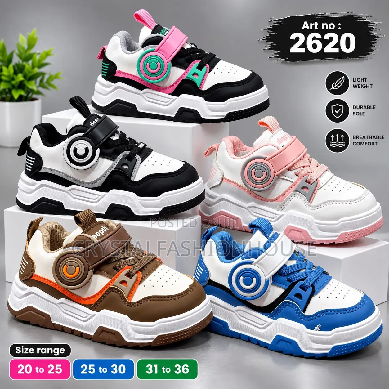 2027 KIDS FASHION SNEAKERS. Sizes 25 TO 42
