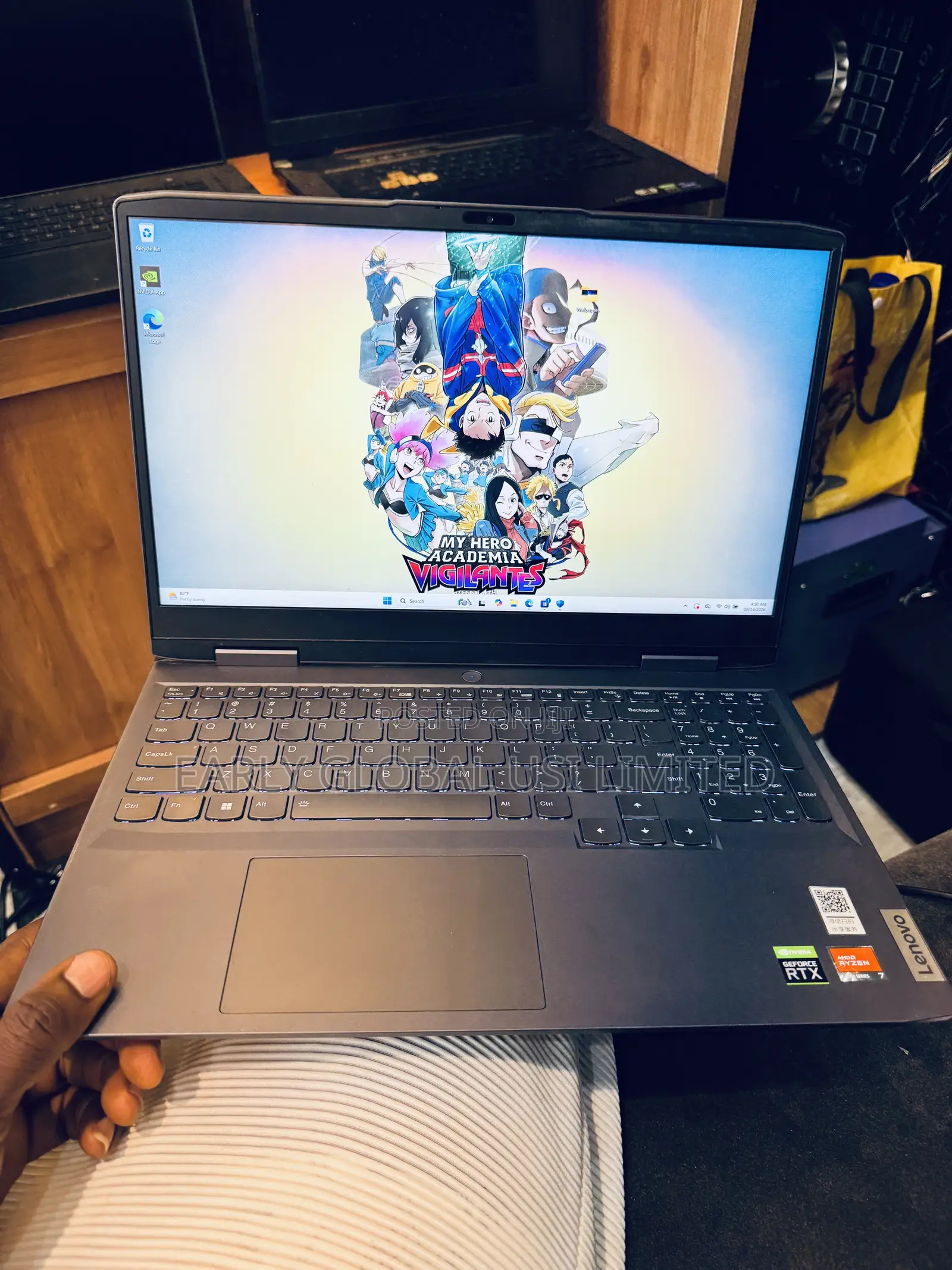 Lenovo Legion Y7000P IRX9 Gaming Laptop 16GB AMD Ryzen 7 SSD 512GB