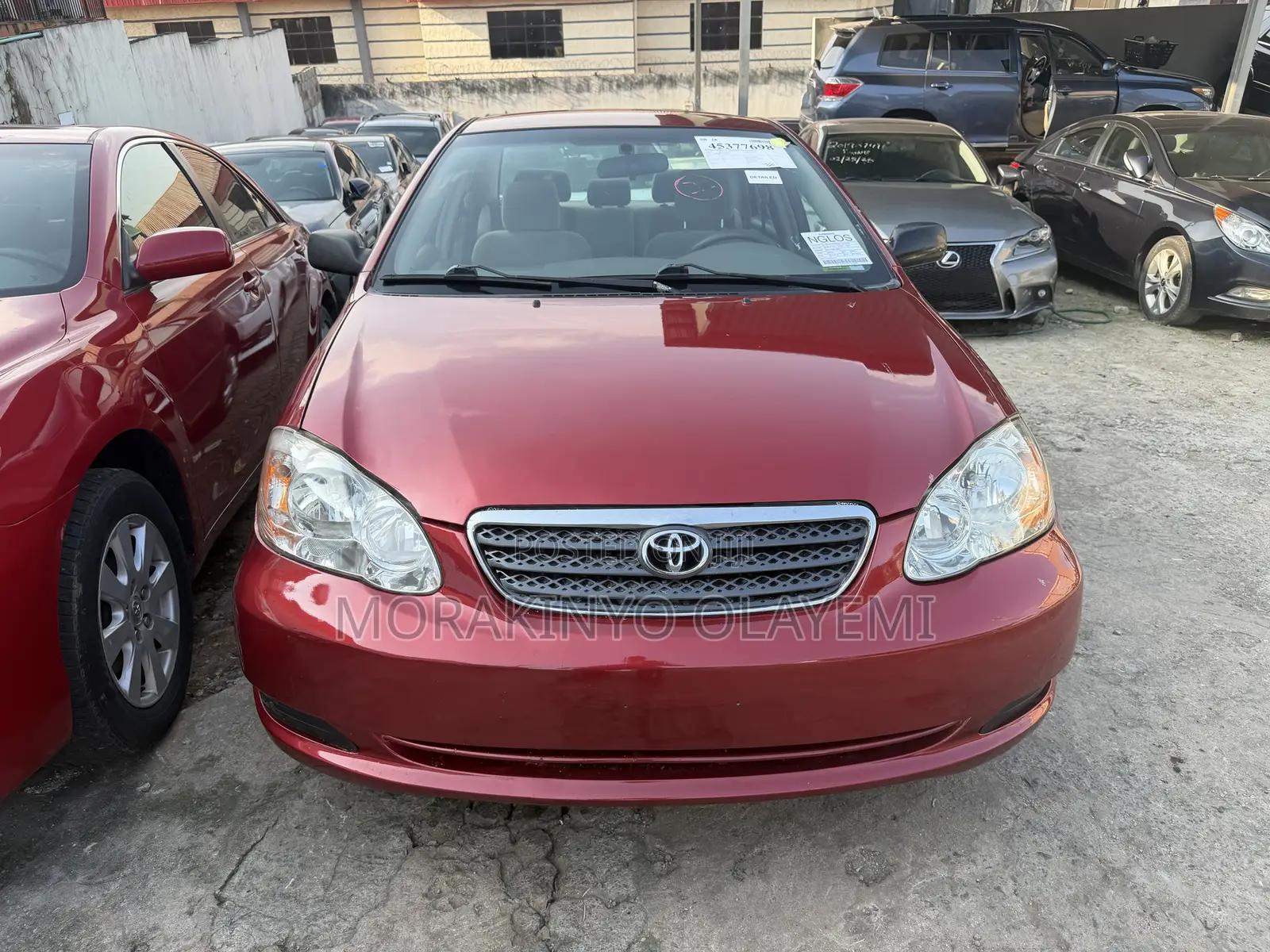 Toyota Corolla 1.8 LE 2008 Red