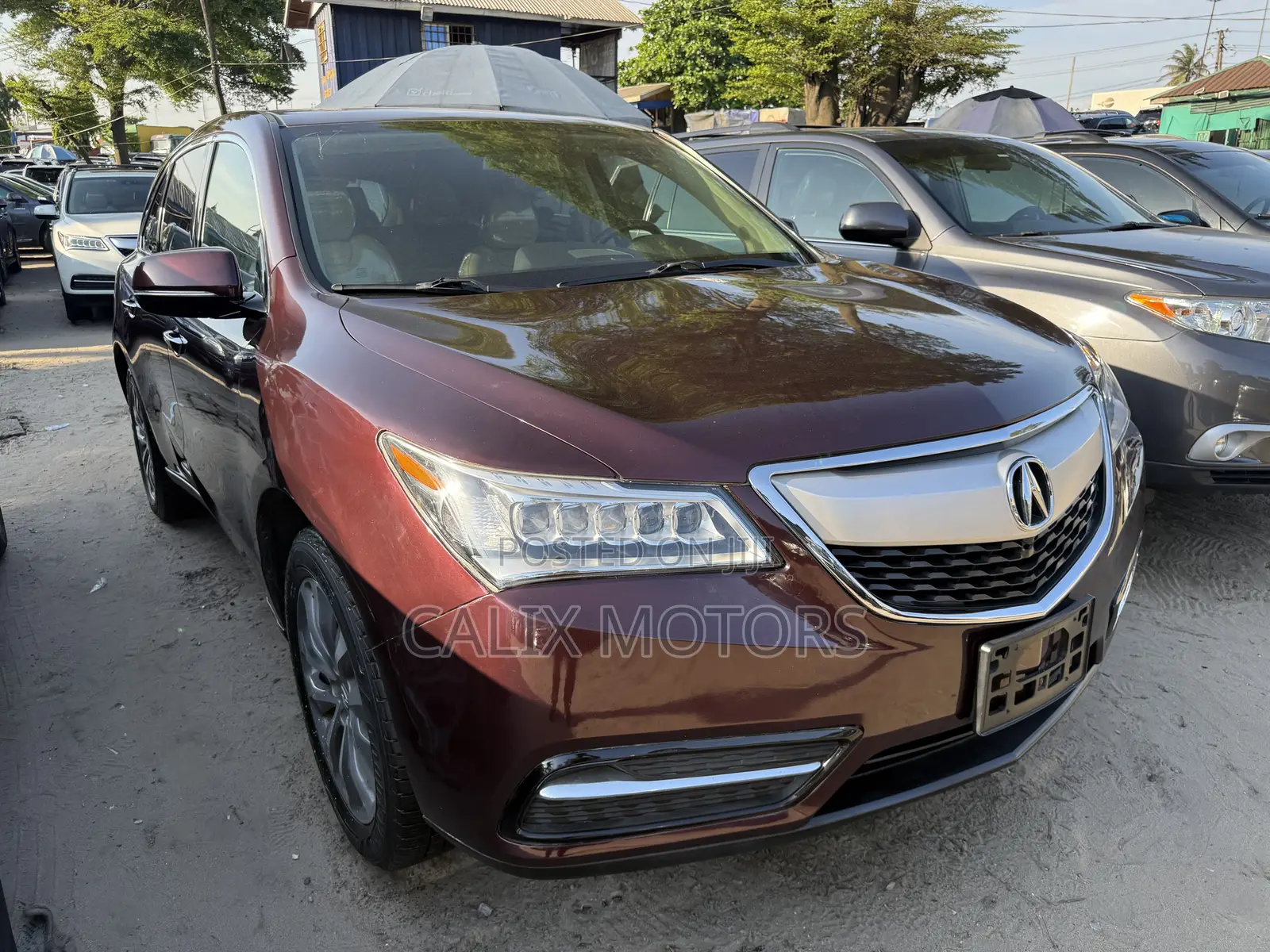 Acura MDX 2016 Burgundy