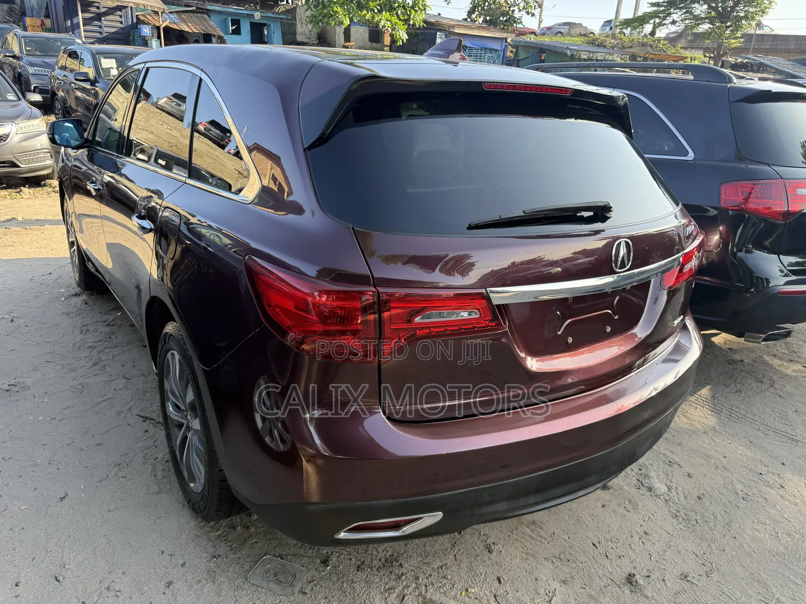Acura MDX 2016 Burgundy