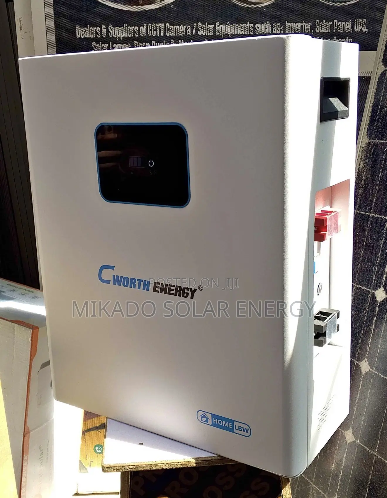 Cworth 5kWh 24V Lithium-Ion Solar Battery – Energy Storage