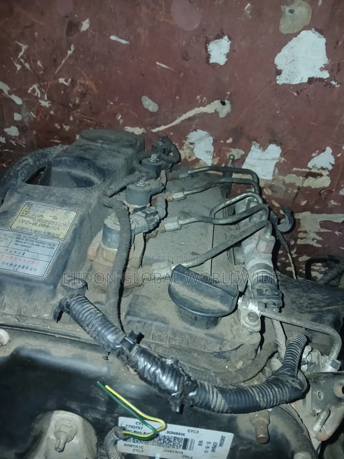 2.4 Jx4d24 Diesel Engine Ford Transit Bus JMC Vigus Yuhu Dongfeng 2018