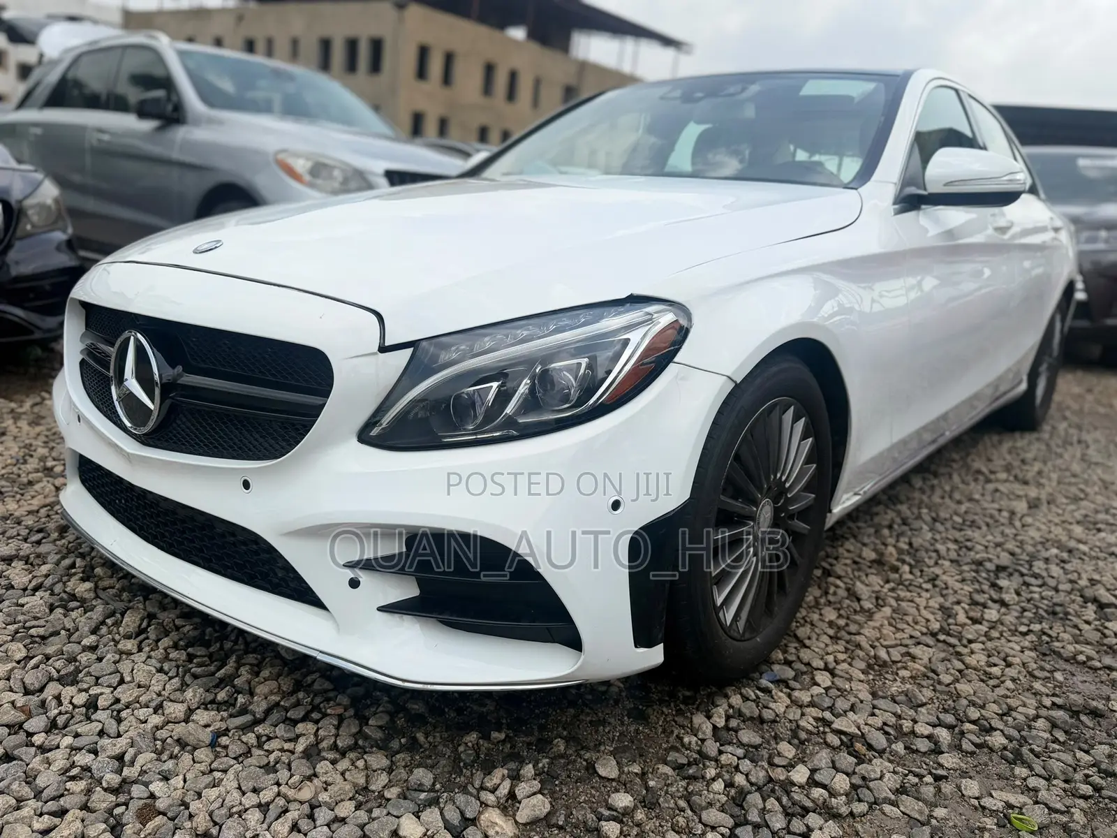 Mercedes-Benz C300 Luxury 4Matic Sedan AWD (2.0L 4cyl 7A) 2016 White