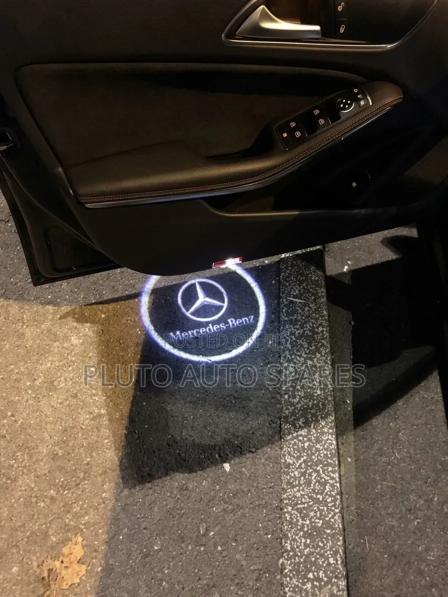E53 Benz Door Shadow Light Led Installation