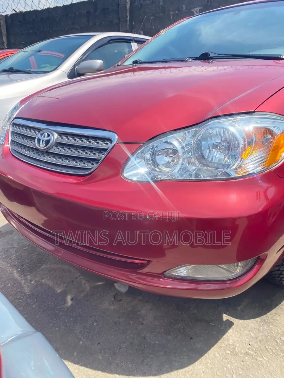 Toyota Corolla 2008 Red
