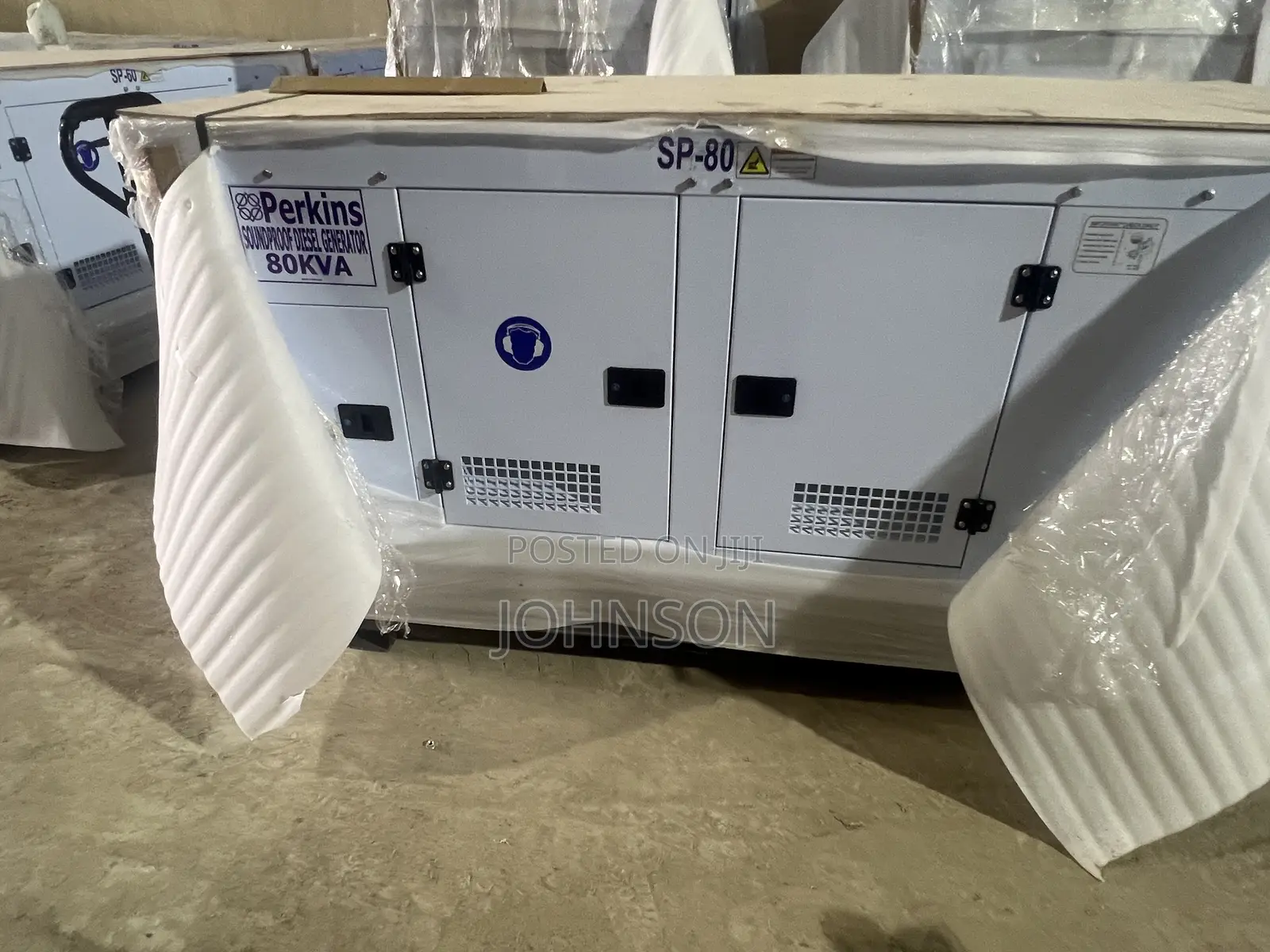 80kva UK  Perkins Soundproof Diesel Generator 100% Copper