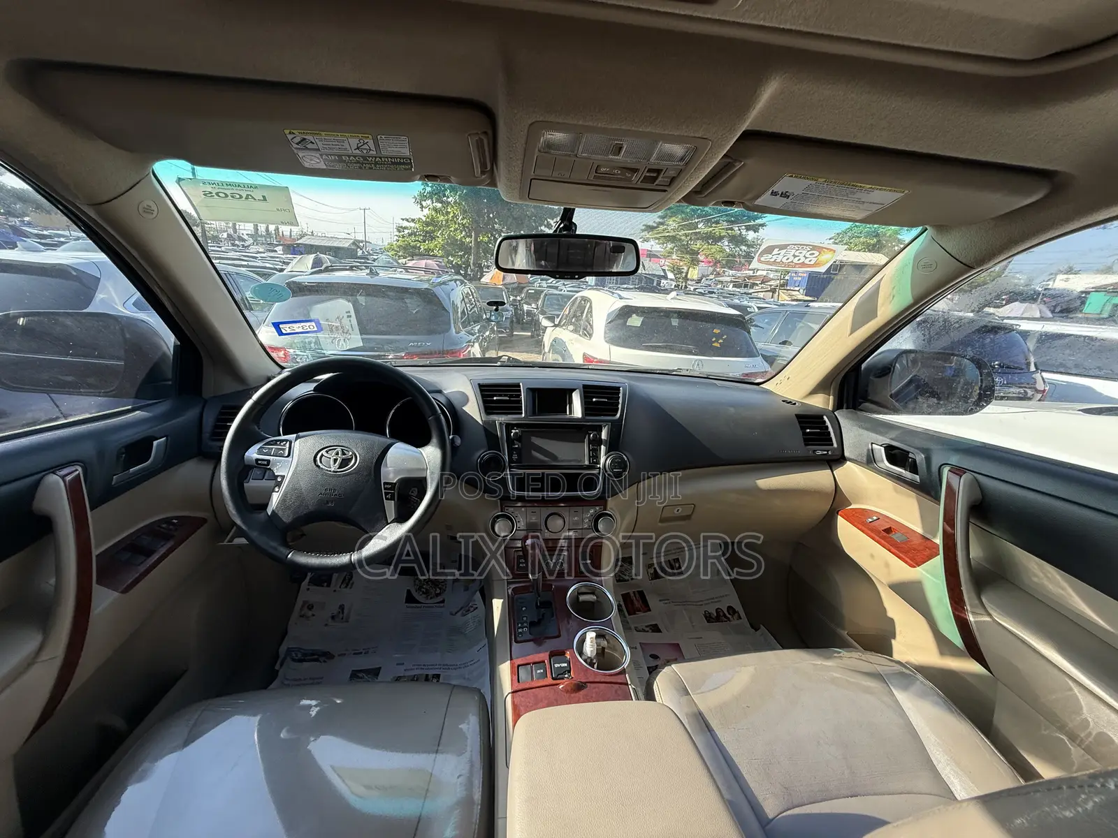 Toyota Highlander 2012 Burgundy