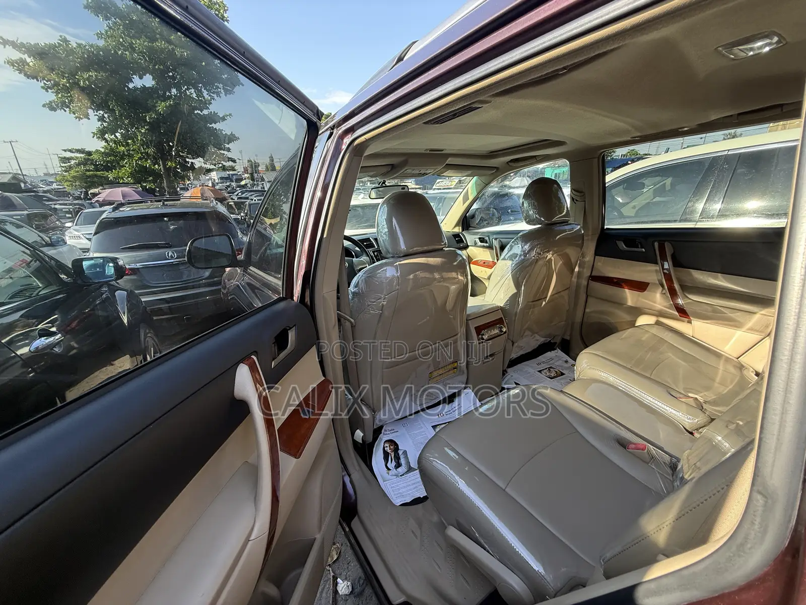 Toyota Highlander 2012 Burgundy