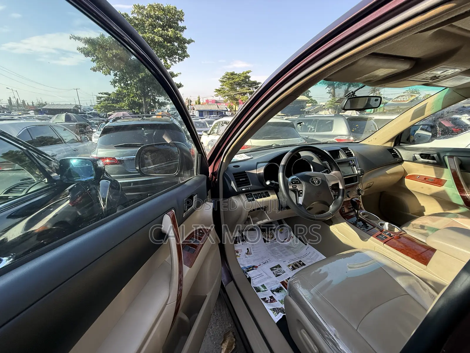 Toyota Highlander 2012 Burgundy