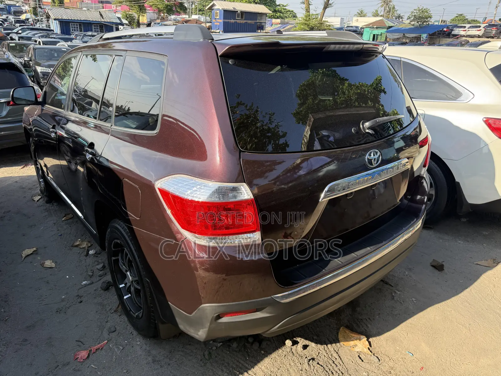 Toyota Highlander 2012 Burgundy
