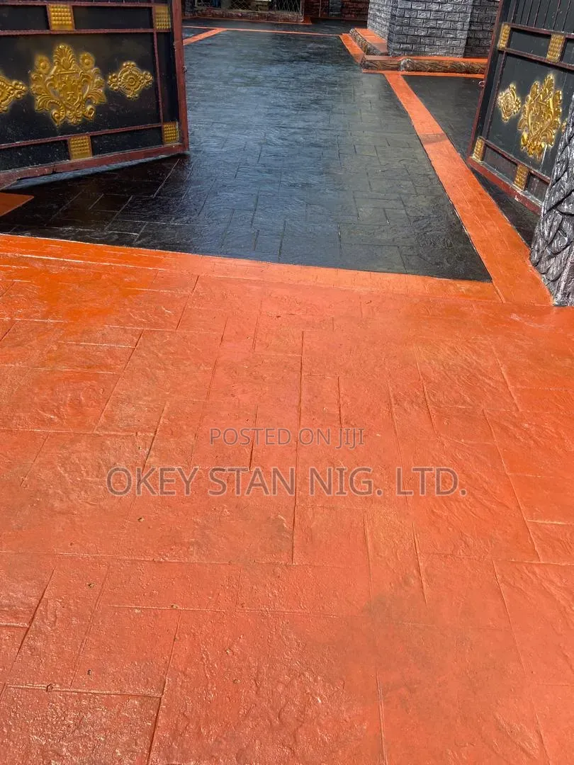 Stamped, Decorative and Polished Concrete Floor