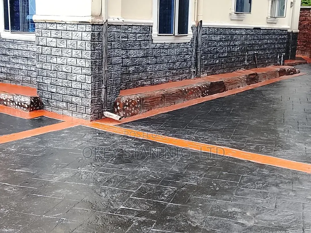 Stamped, Decorative and Polished Concrete Floor