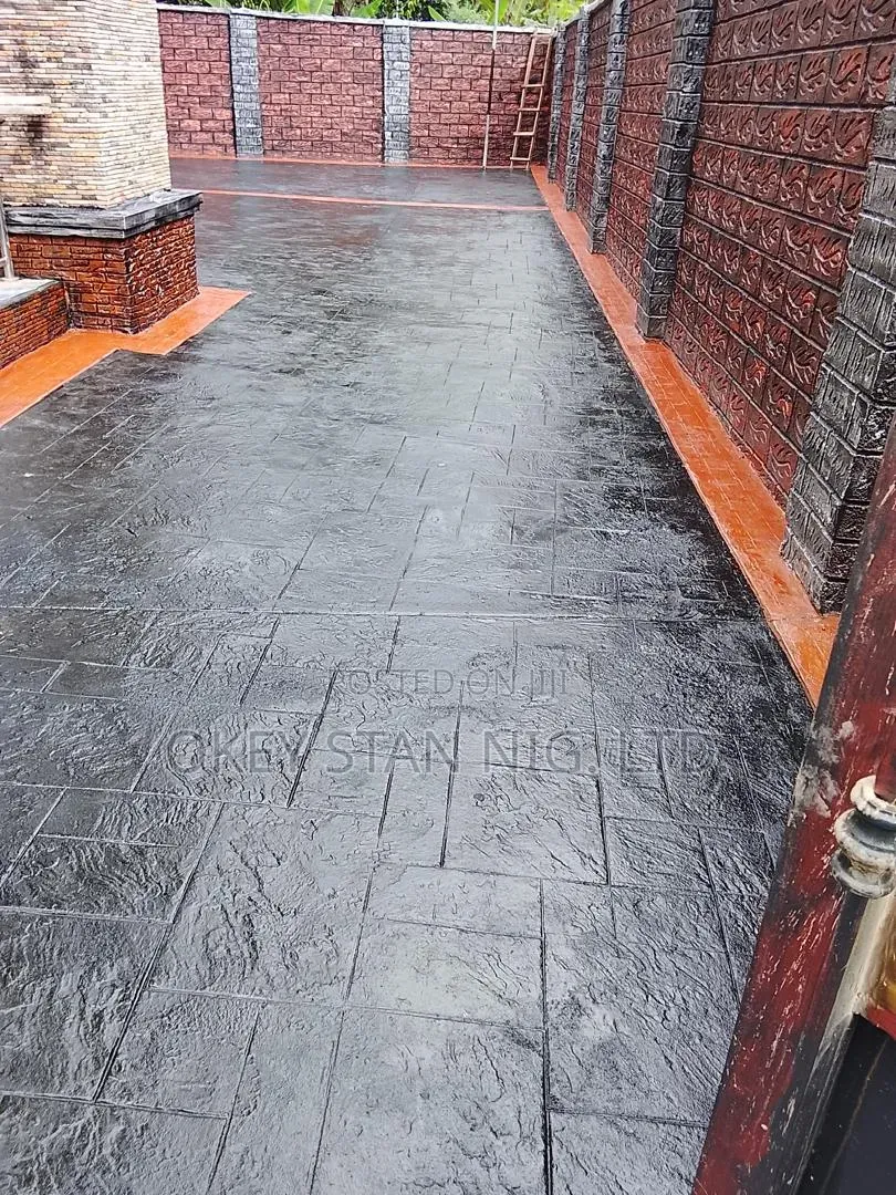 Stamped, Decorative and Polished Concrete Floor