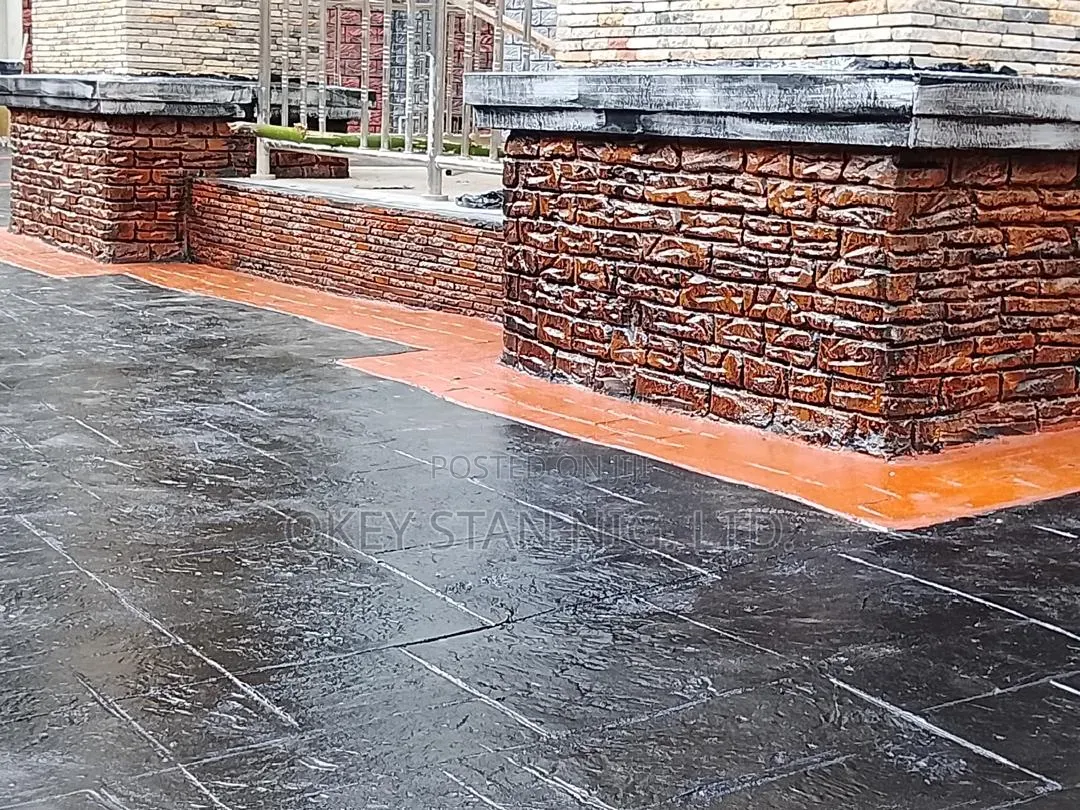 Stamped, Decorative and Polished Concrete Floor