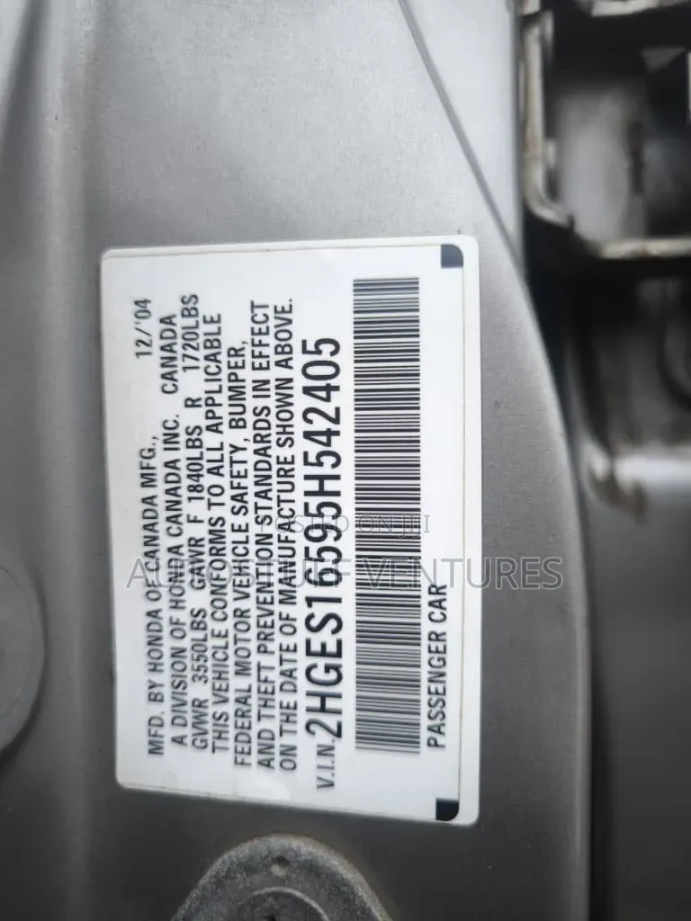 Honda Civic 1.6i LS Automatic 2005 Gold