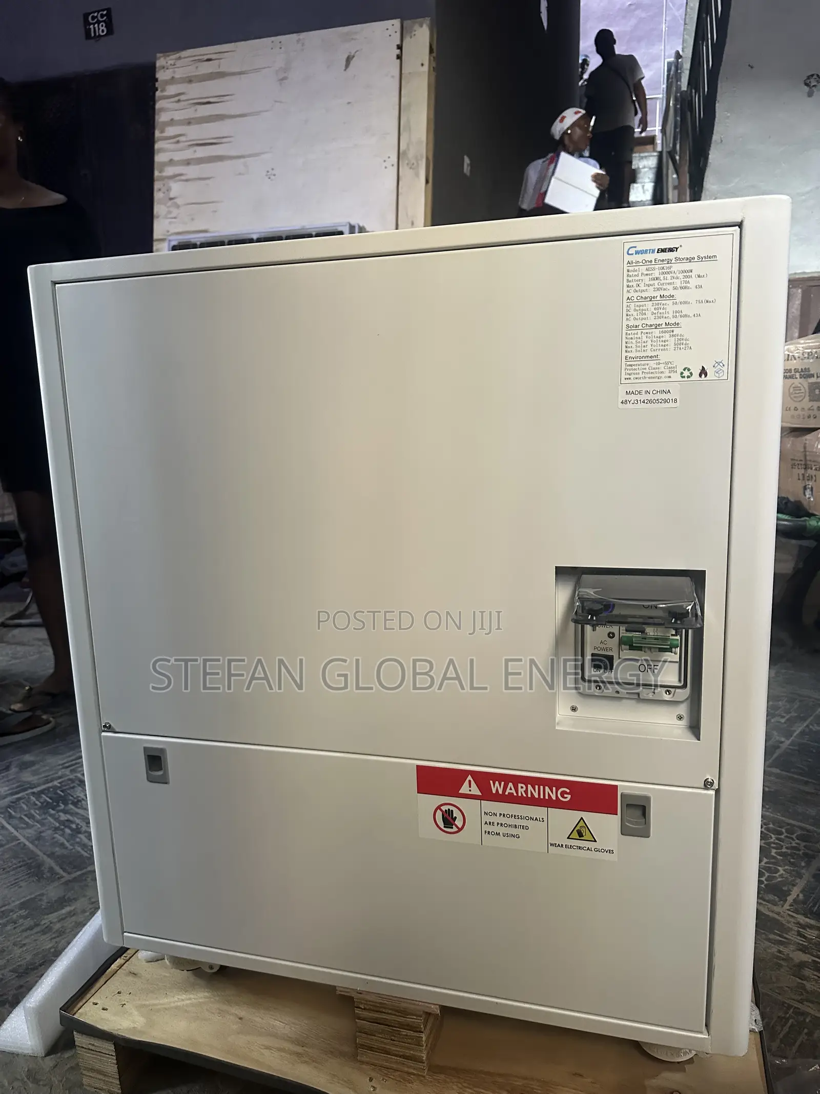 48V 10000W 16KWH All-in-One Cworth Energy Storage System