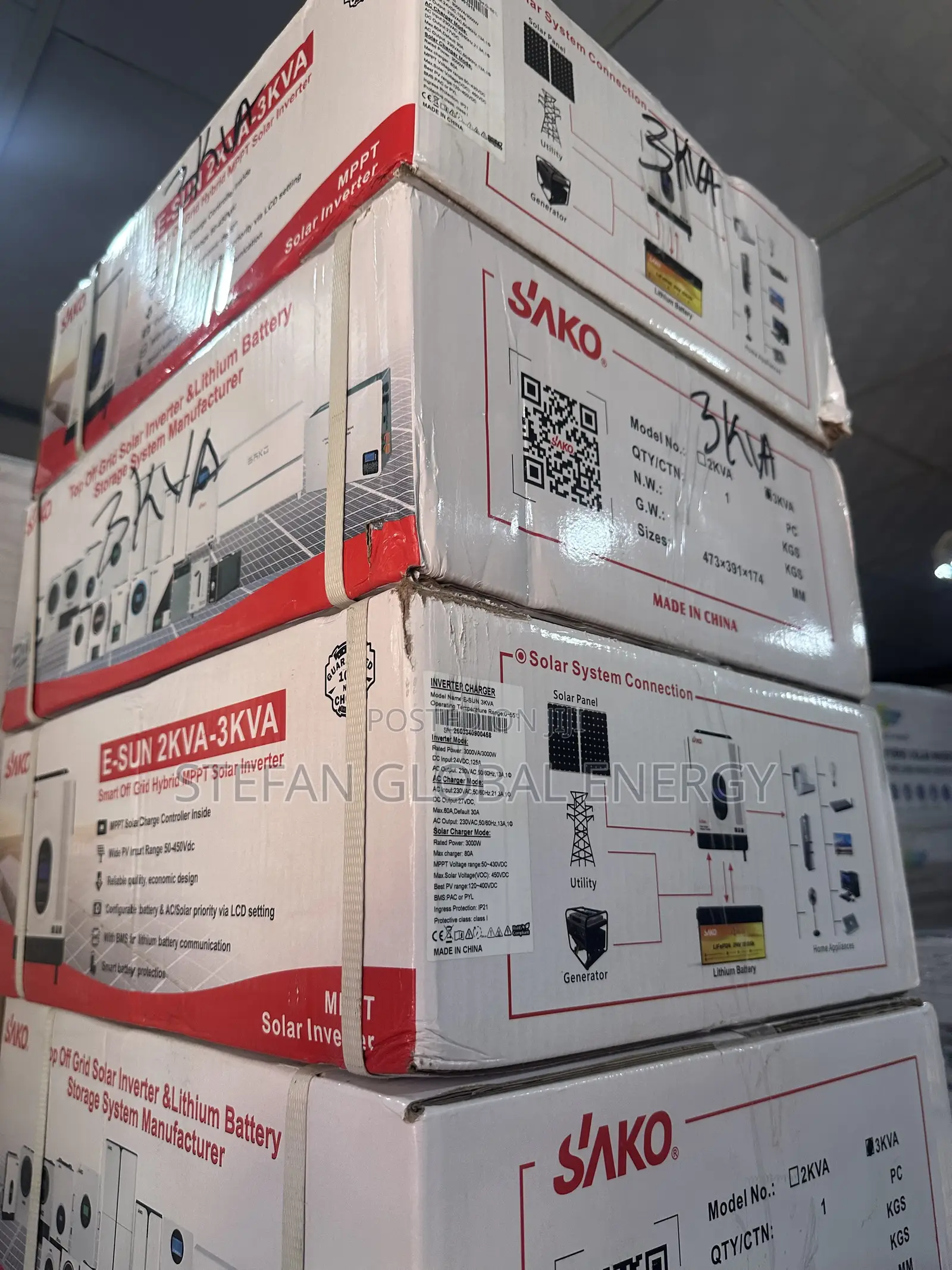 3kva .24v Sako Hybrid Inverter