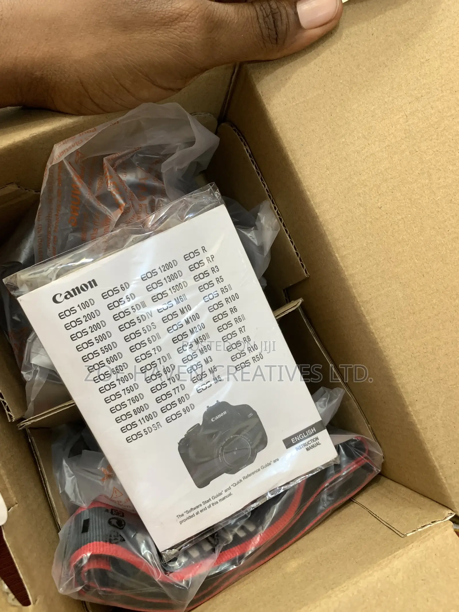 Canon EOS 1100D Camera With 18-55mm Lens
