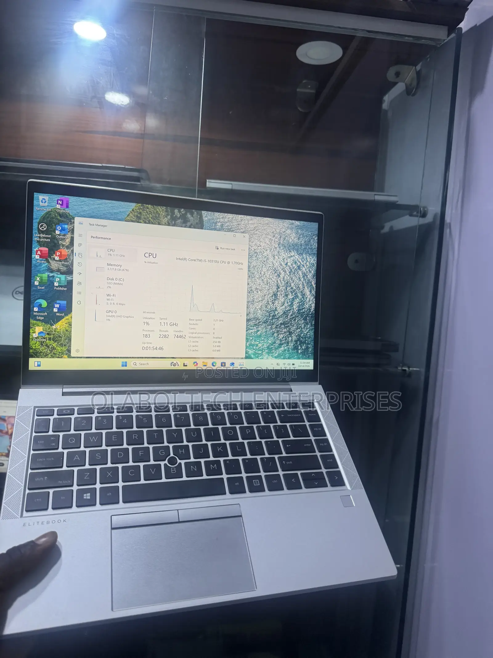 Laptop HP EliteBook 840 G7 16GB Intel Core i5 SSD 256GB