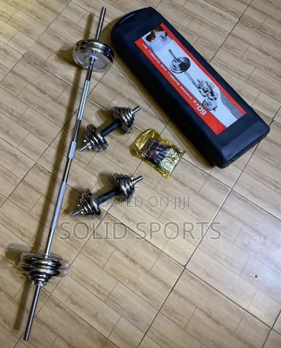 50kg Dumbbells With Free Gym Grove