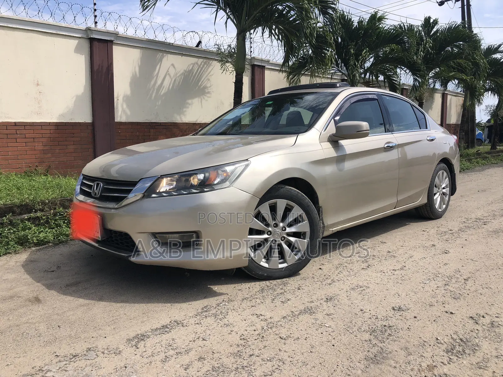 Honda Accord 2013 Gold