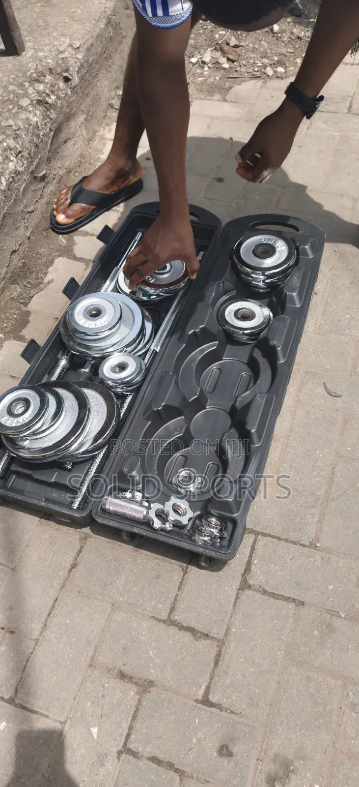 Adjustable 50 Kg Dumbbells Payment on Delivery