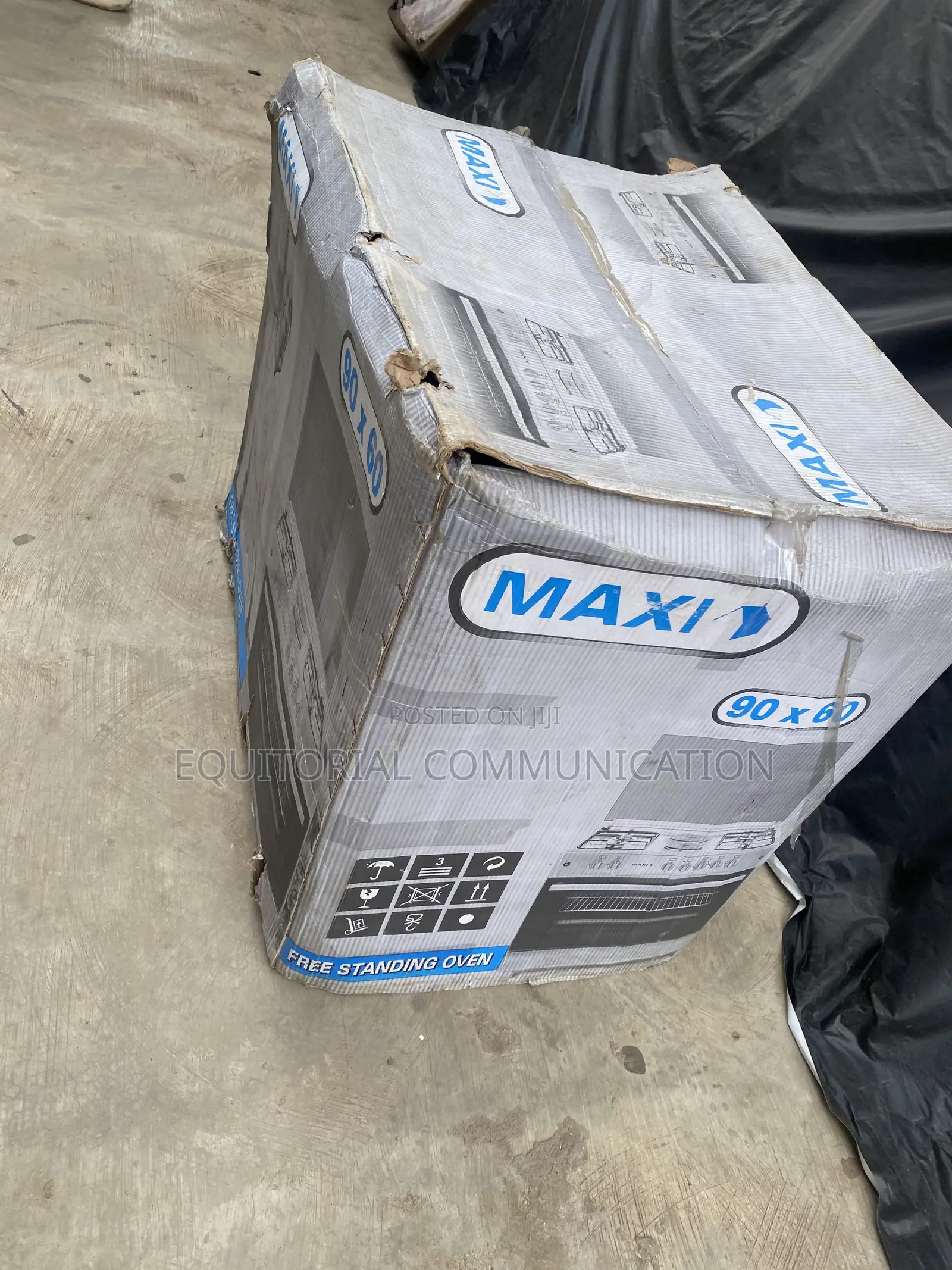 Maxi 60×90 Gas and Electric Stove F9E42G2 With Oven