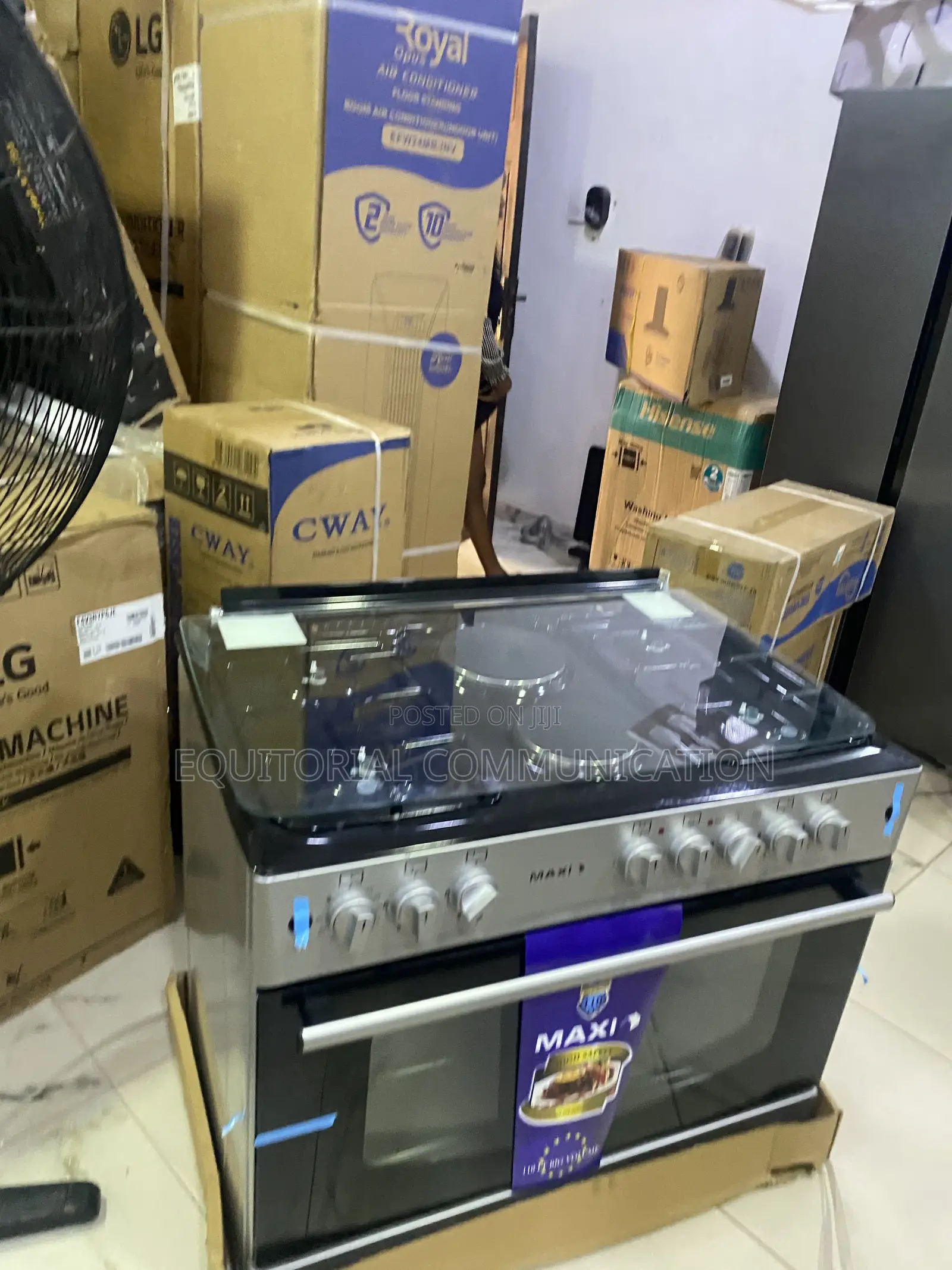 Maxi F9E42G2 Large Cooker 60×90 – 4+2 Burners and Oven