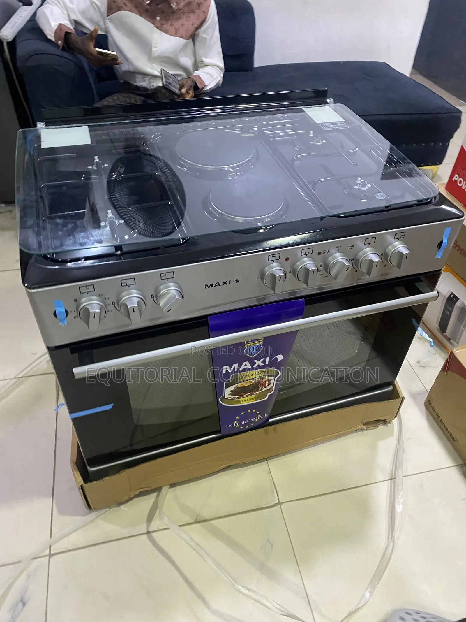Maxi 60×90 F9E42G2 Home Cooker With Dual Fuel and Oven