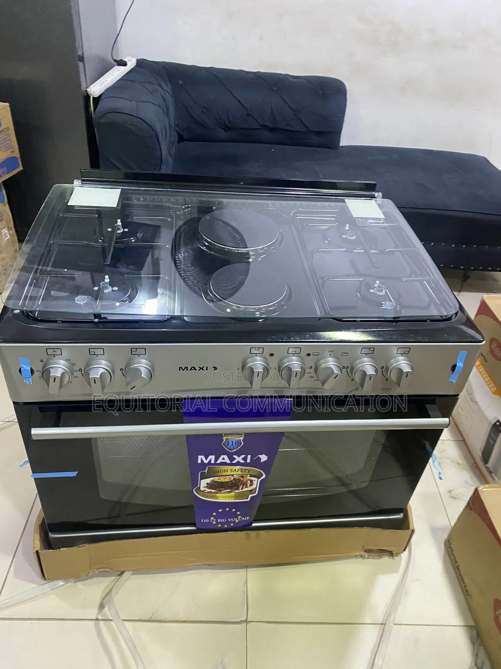 Maxi F9e42g2 Six-Zone Gas Electric Cooker 60×90
