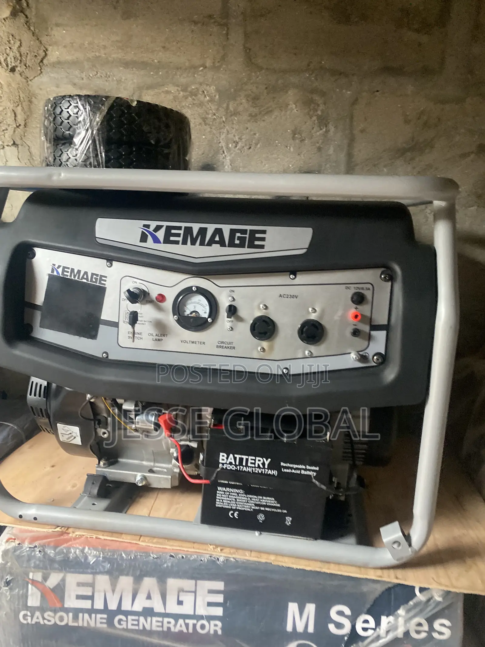 KEMAGE 7.5KVA Petrol Generator With Remote Control Start
