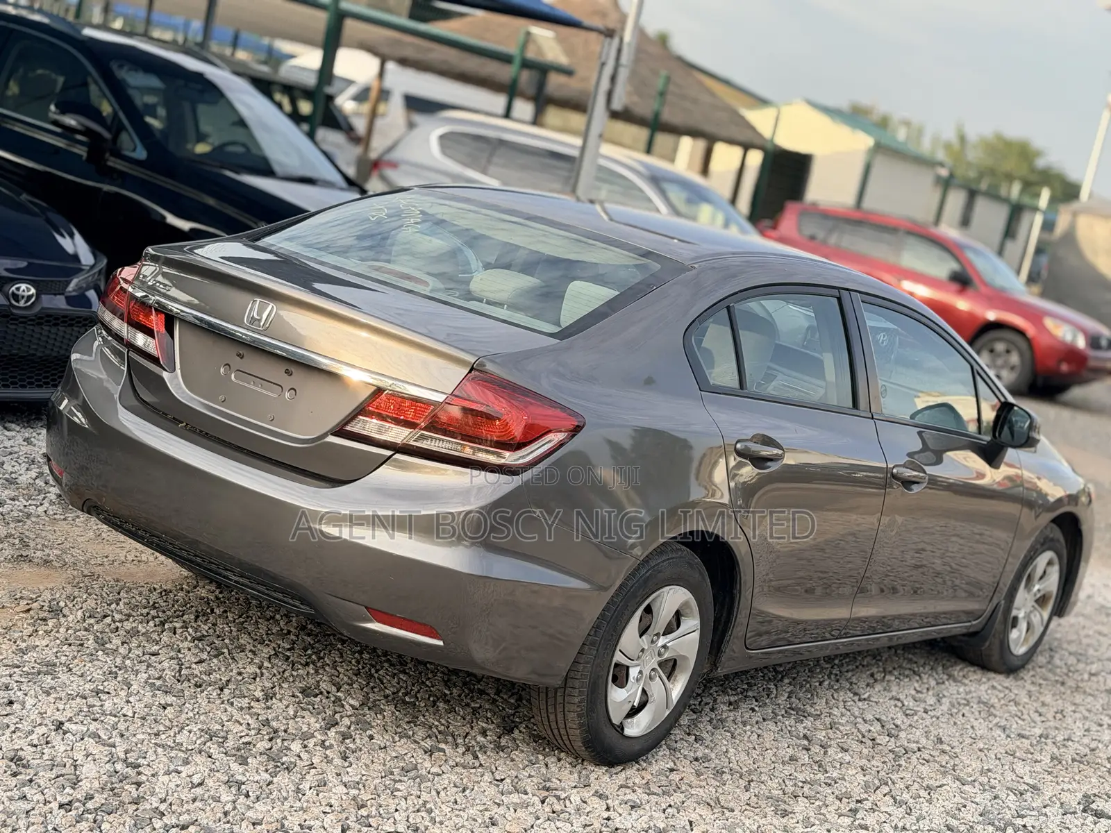 Honda Civic Sedan EX 2013 Gray