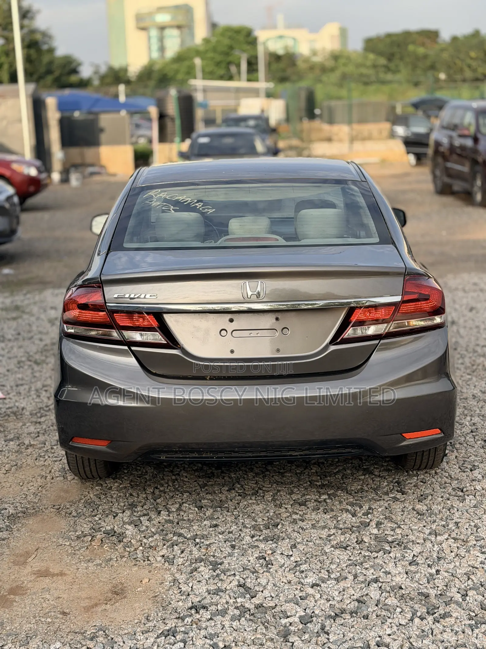 Honda Civic Sedan EX 2013 Gray